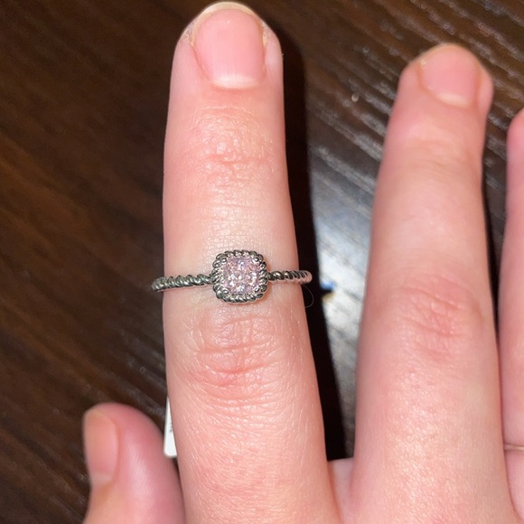 NWT Park Lane Ring - Cubic Zirconia Pink Crystal size 9 - Picture 6 of 8